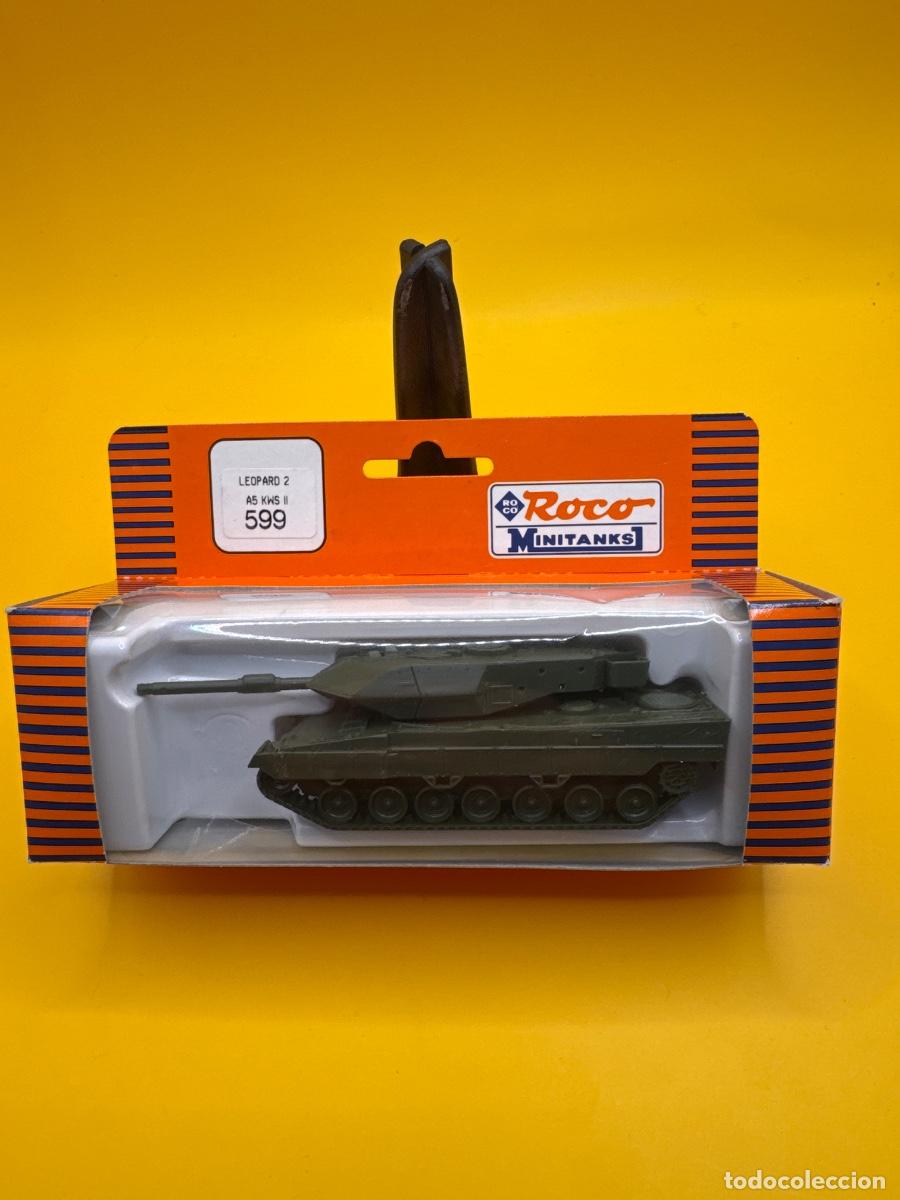 Maquetas: ROCO MINITANKS 599 &ndash; LEOPARD 2 A5 KWS II &ndash; TANQUE ALEM&Aacute;N MODERNO 1:87 H0 &ndash; CAJA ORIGINAL