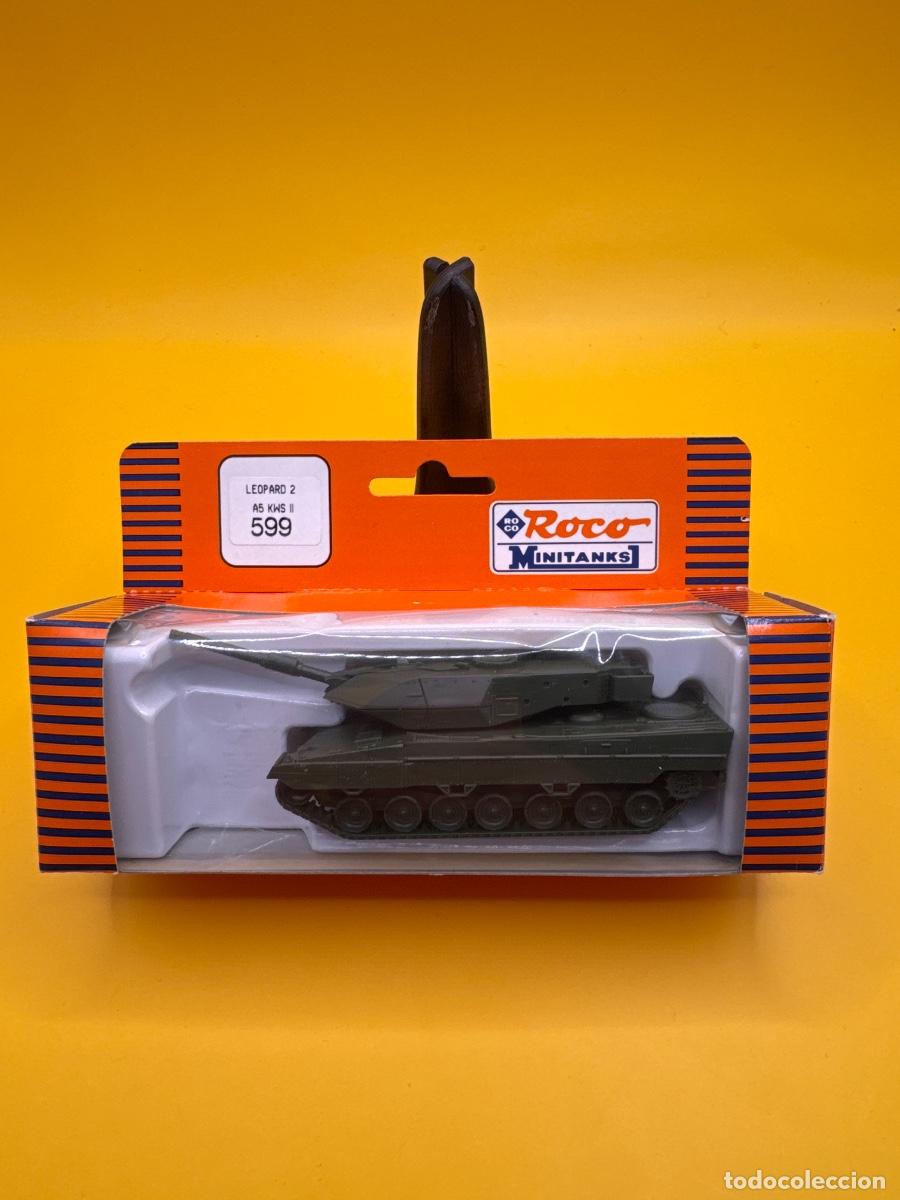 Maquetas: ROCO MINITANKS 599 &ndash; LEOPARD 2 A5 KWS II &ndash; TANQUE ALEM&Aacute;N MODERNO 1:87 H0 &ndash; CAJA ORIGINAL