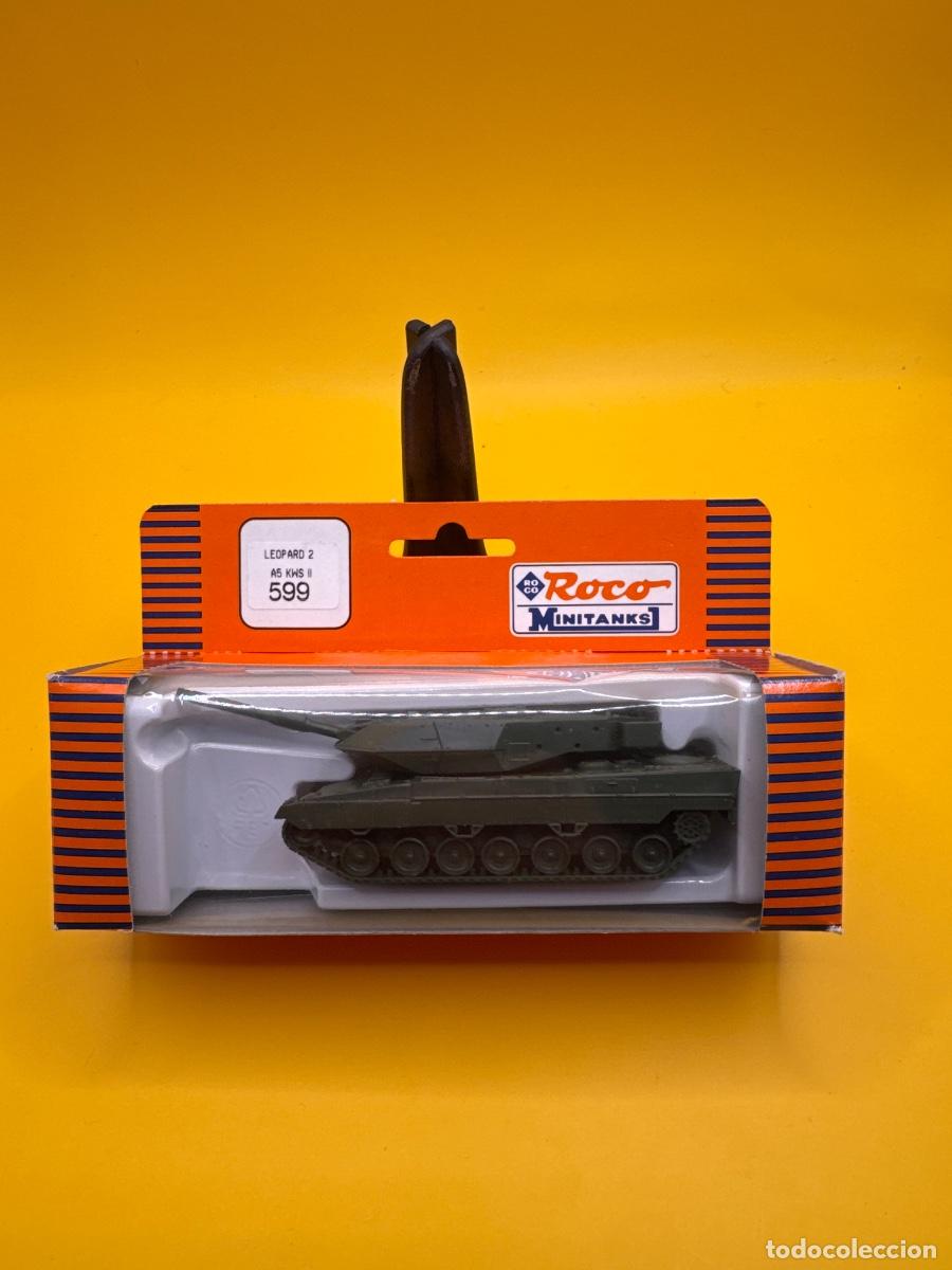Maquetas: ROCO MINITANKS 599 &ndash; LEOPARD 2 A5 KWS II &ndash; TANQUE ALEM&Aacute;N MODERNO 1:87 H0 &ndash; CAJA ORIGINAL