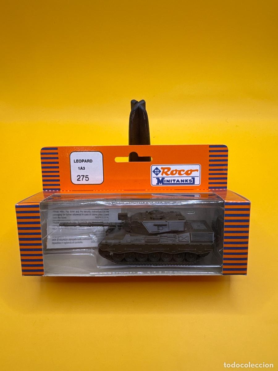 Maquetas: ROCO MINITANKS 275 &ndash; LEOPARD 1A3 &ndash; TANQUE ALEM&Aacute;N GUERRA FR&Iacute;A &ndash; ESCALA 1:87 H0 &ndash; CAJA ORIGINAL