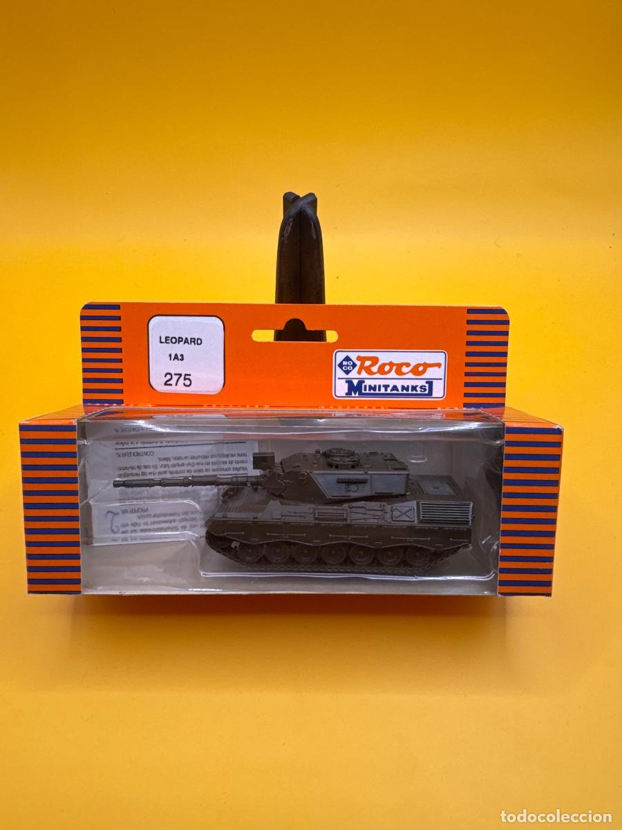 Maquetas: ROCO MINITANKS 275 &ndash; LEOPARD 1A3 &ndash; TANQUE ALEM&Aacute;N GUERRA FR&Iacute;A &ndash; ESCALA 1:87 H0 &ndash; CAJA ORIGINAL