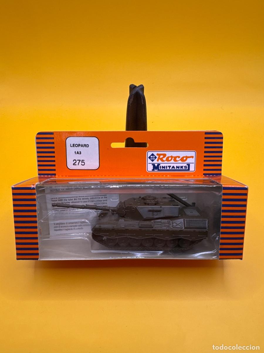 Maquetas: ROCO MINITANKS 275 &ndash; LEOPARD 1A3 &ndash; TANQUE ALEM&Aacute;N GUERRA FR&Iacute;A &ndash; ESCALA 1:87 H0 &ndash; CAJA ORIGINAL