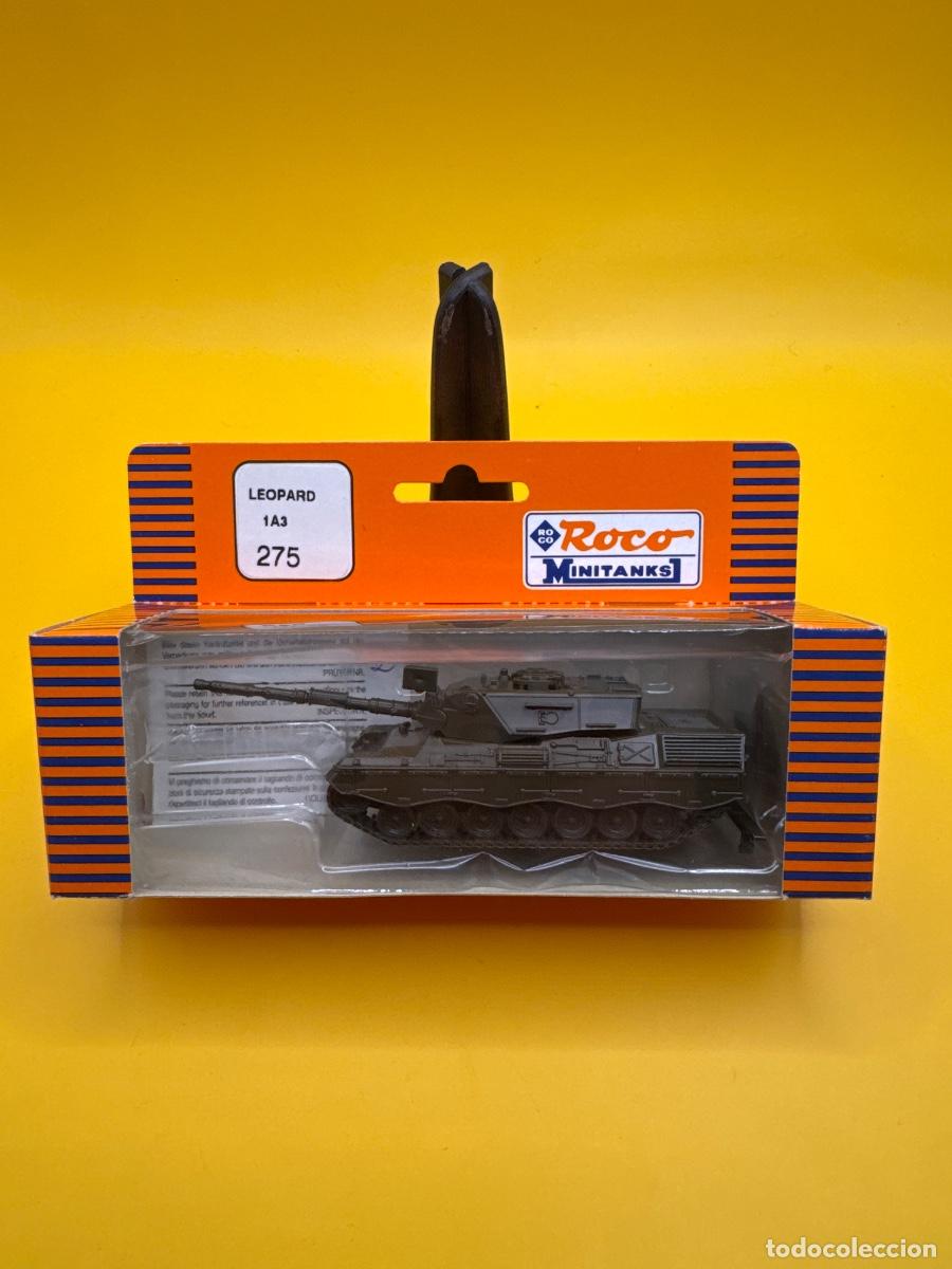 Maquetas: ROCO MINITANKS 275 &ndash; LEOPARD 1A3 &ndash; TANQUE ALEM&Aacute;N GUERRA FR&Iacute;A &ndash; ESCALA 1:87 H0 &ndash; CAJA ORIGINAL