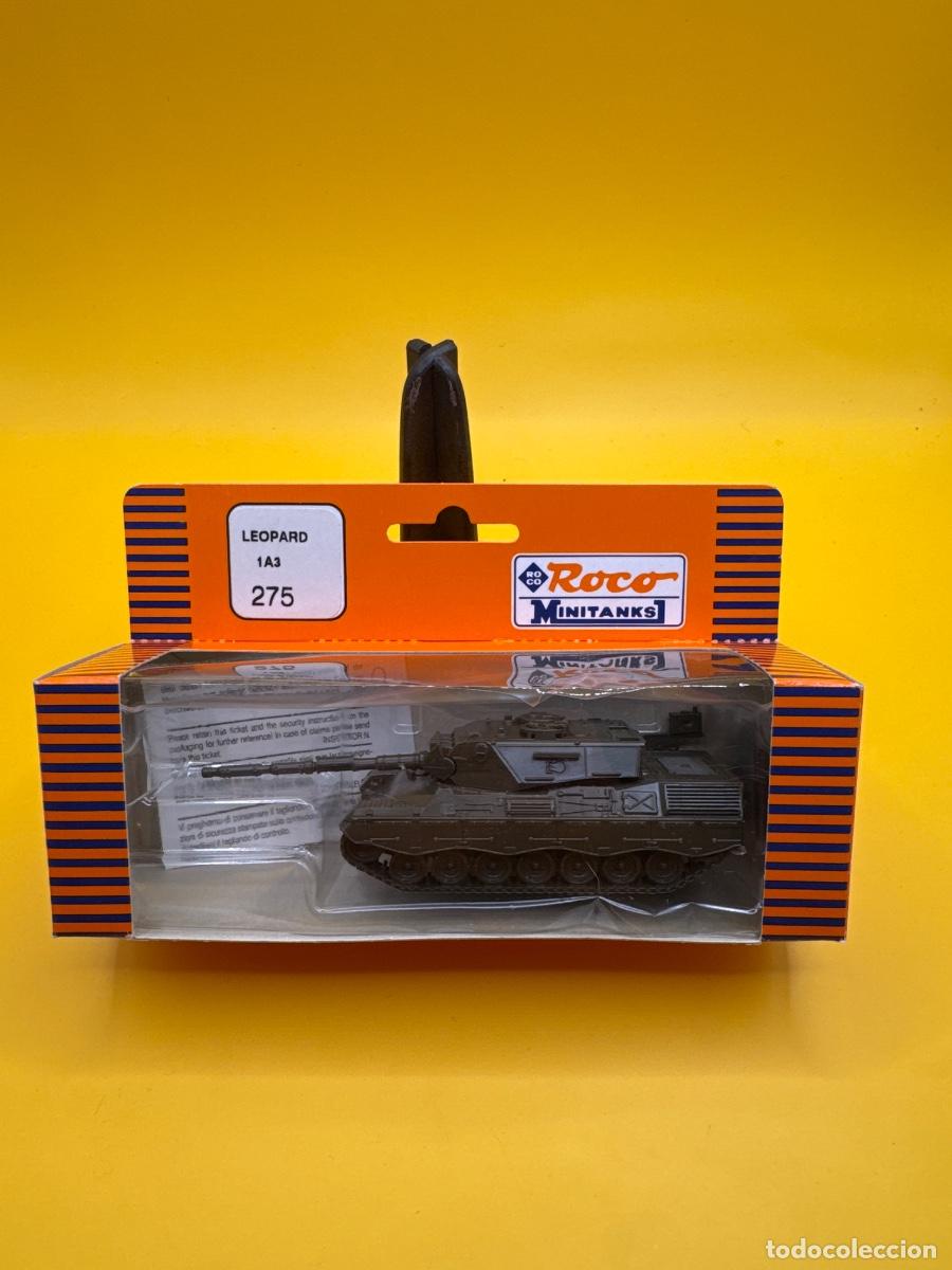 Maquetas: ROCO MINITANKS 275 &ndash; LEOPARD 1A3 &ndash; TANQUE ALEM&Aacute;N GUERRA FR&Iacute;A &ndash; ESCALA 1:87 H0 &ndash; CAJA ORIGINAL