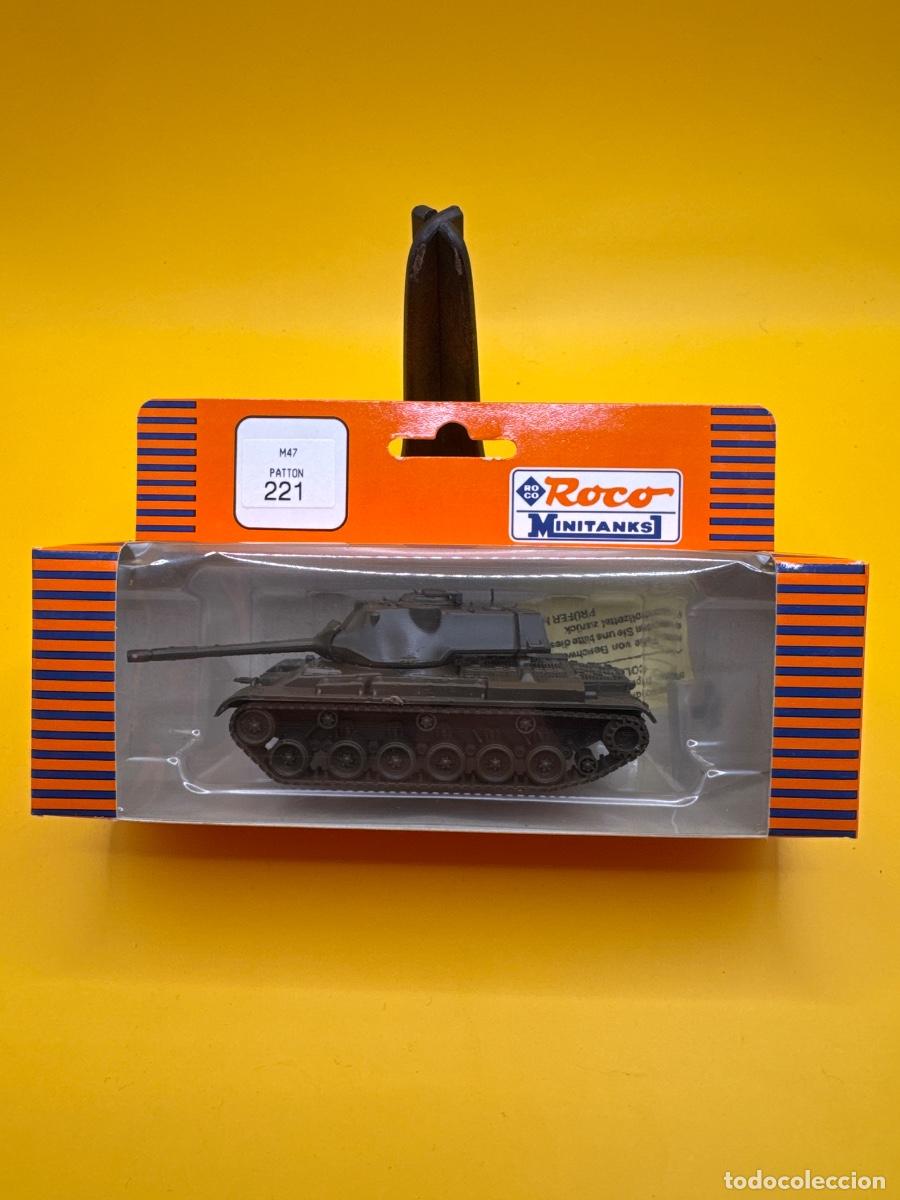 Maquetas: ROCO MINITANKS 221 &ndash; M47 PATTON &ndash; TANQUE AMERICANO GUERRA FR&Iacute;A &ndash; ESCALA 1:87 H0 &ndash; CAJA ORIGINAL