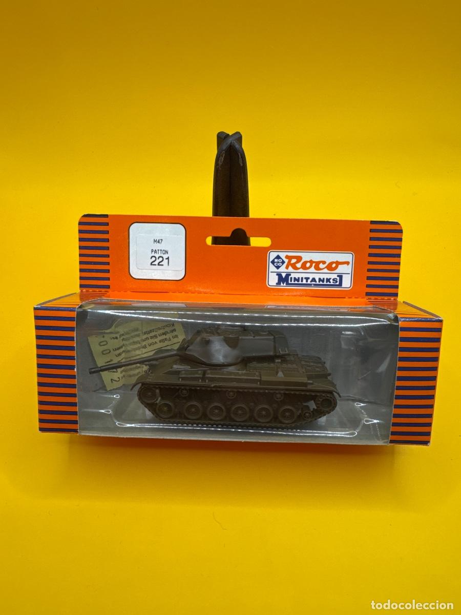 Maquetas: ROCO MINITANKS 221 &ndash; M47 PATTON &ndash; TANQUE AMERICANO GUERRA FR&Iacute;A &ndash; ESCALA 1:87 H0 &ndash; CAJA ORIGINAL