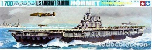 Maquetas: TAMIYA - US Hornet Aircraft Carrier - CP110 1/700 77510