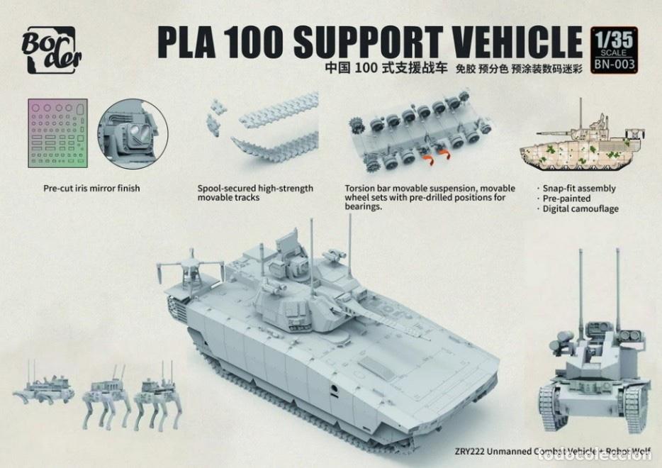 Maquetas: BORDER - Pla Type 100 Support Vehicle 1/35 BN001 - Foto 2