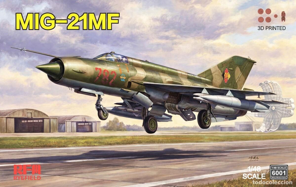 Maquetas: RFM - Mikojan-Gurevich MIG-21MF Fishbed J 1/48 6001