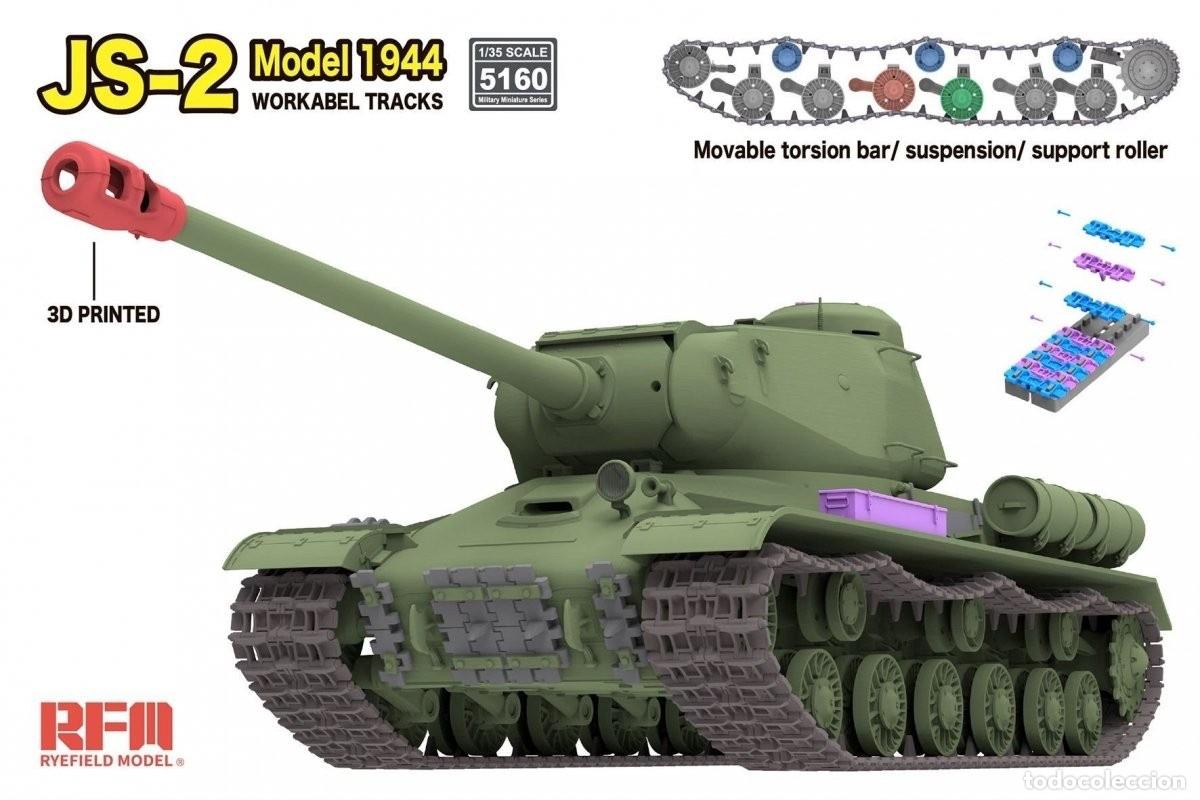 Maquetas: RFM - JS-2 Model 1944 with Workable Tracks 1/35 5160 - Foto 2