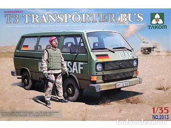 Maquetas: TAKOM - Bundeswehr T3 Transporter bus w/figure 1/35 2013