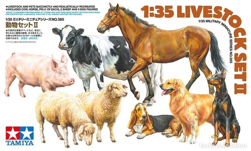 Maquetas: TAMIYA - Livestock Set II 1/35 35385 - Foto 1