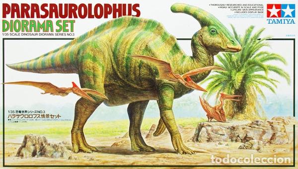 Maquetas: TAMIYA - Parasaurolophus Diorama 60103