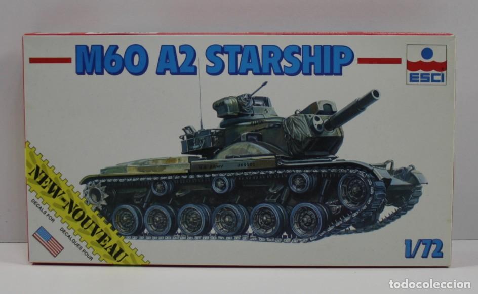 Maquetas: Maqueta ESCI M60-A2 starship escala 1/72