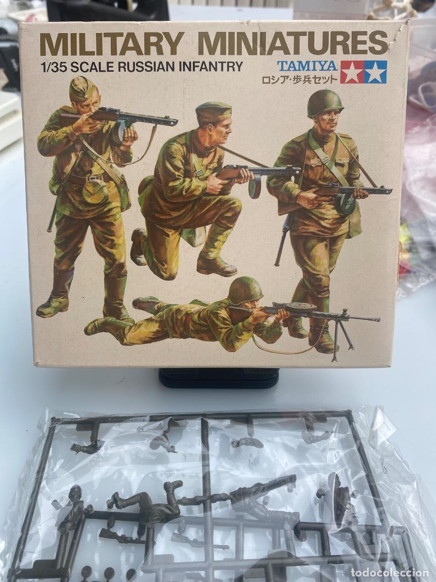 Maquetas: Maqueta Rusian Infantry segunda guerra Tamiya 1/35