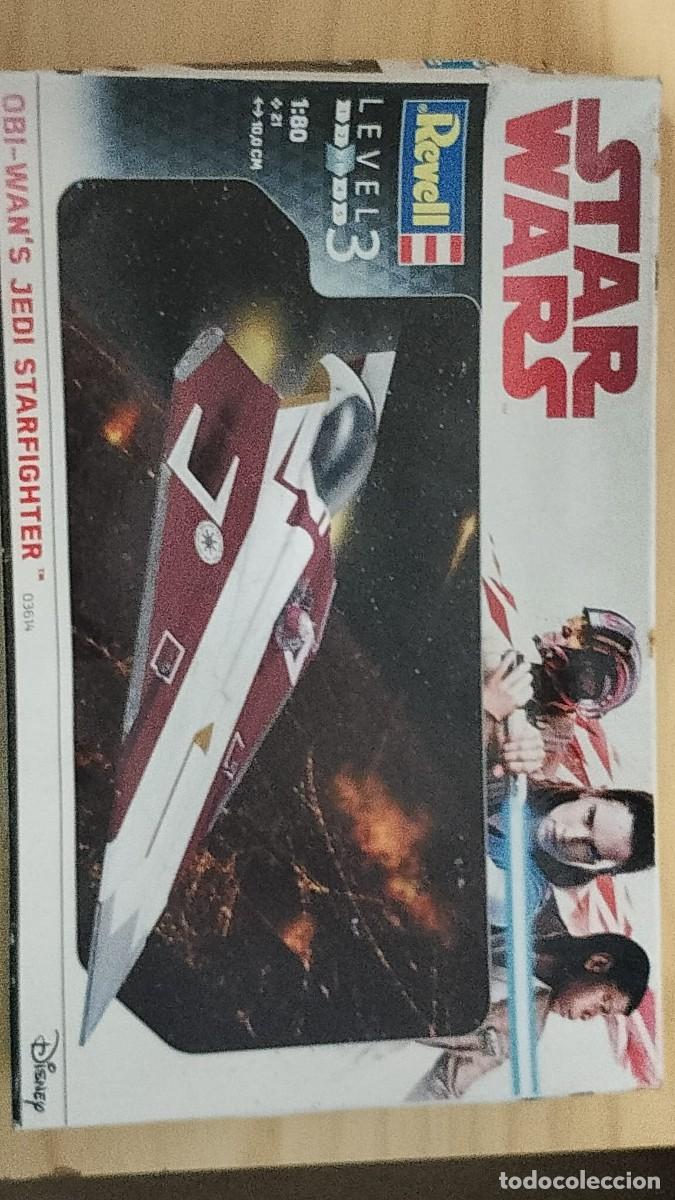Maquetas: REVELL STAR WARS OBI-WAN'S JEDI STARFIGHTER 03614 1:80 &ndash; NUEVO SIN ABRIR