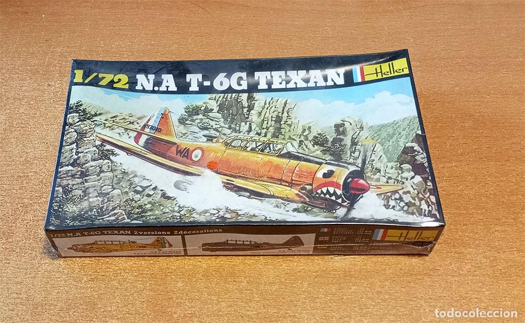 Maquetas: Entrenador North SAmerican T-6G &rdquo;Texan&rdquo; de Heller a 1/72 (Vintage. Serie Caja Negra)