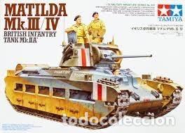 Maquetas: TAMIYA - Matilda Mk.III/IV British Infantry Tank Mk.IIA 1/35 35300
