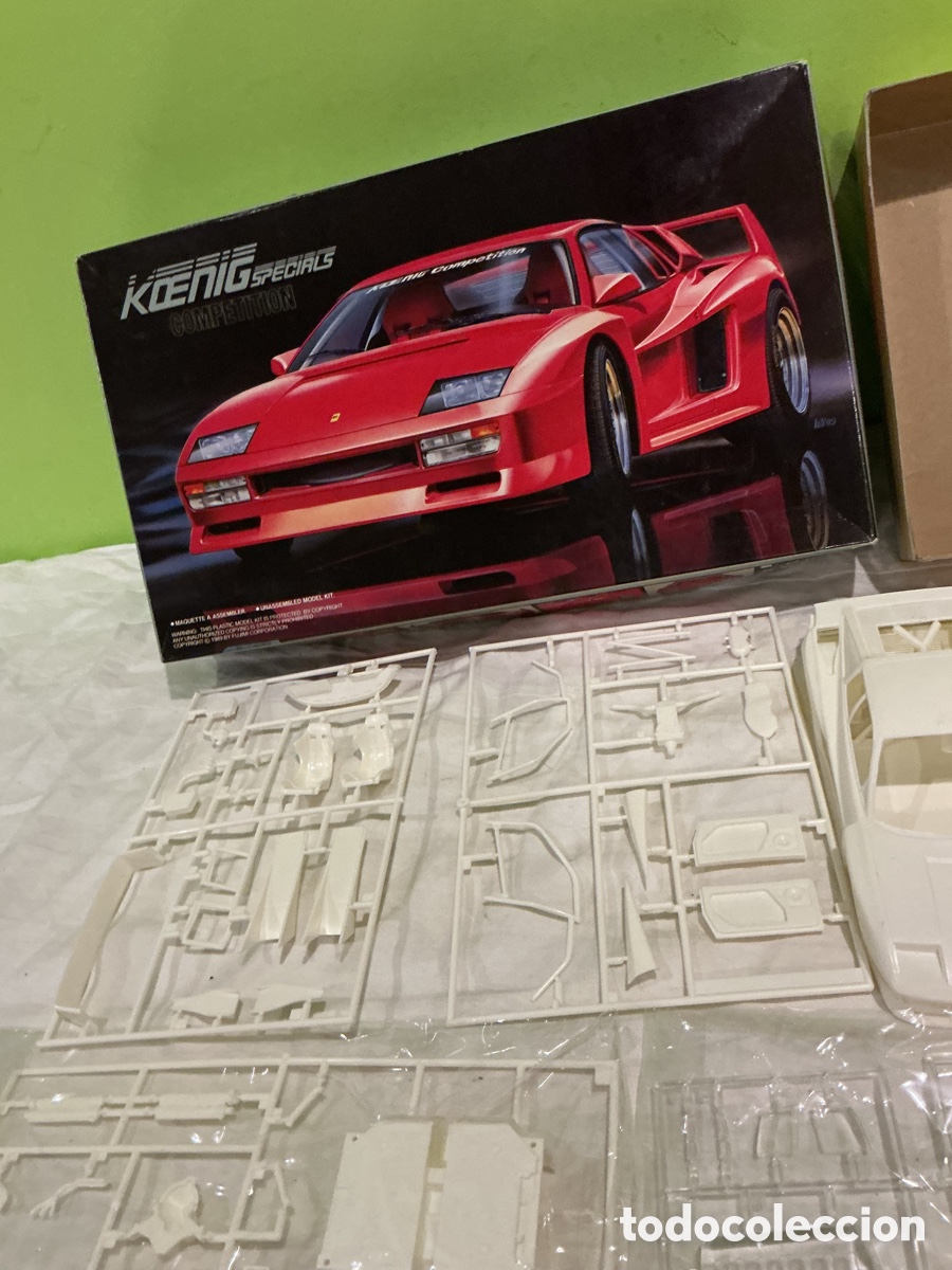 Maquetas: Maqueta Fujimi Koenig Specials Competition Ferrari Testarossa 1/24 &ndash; Completa en Caja Original