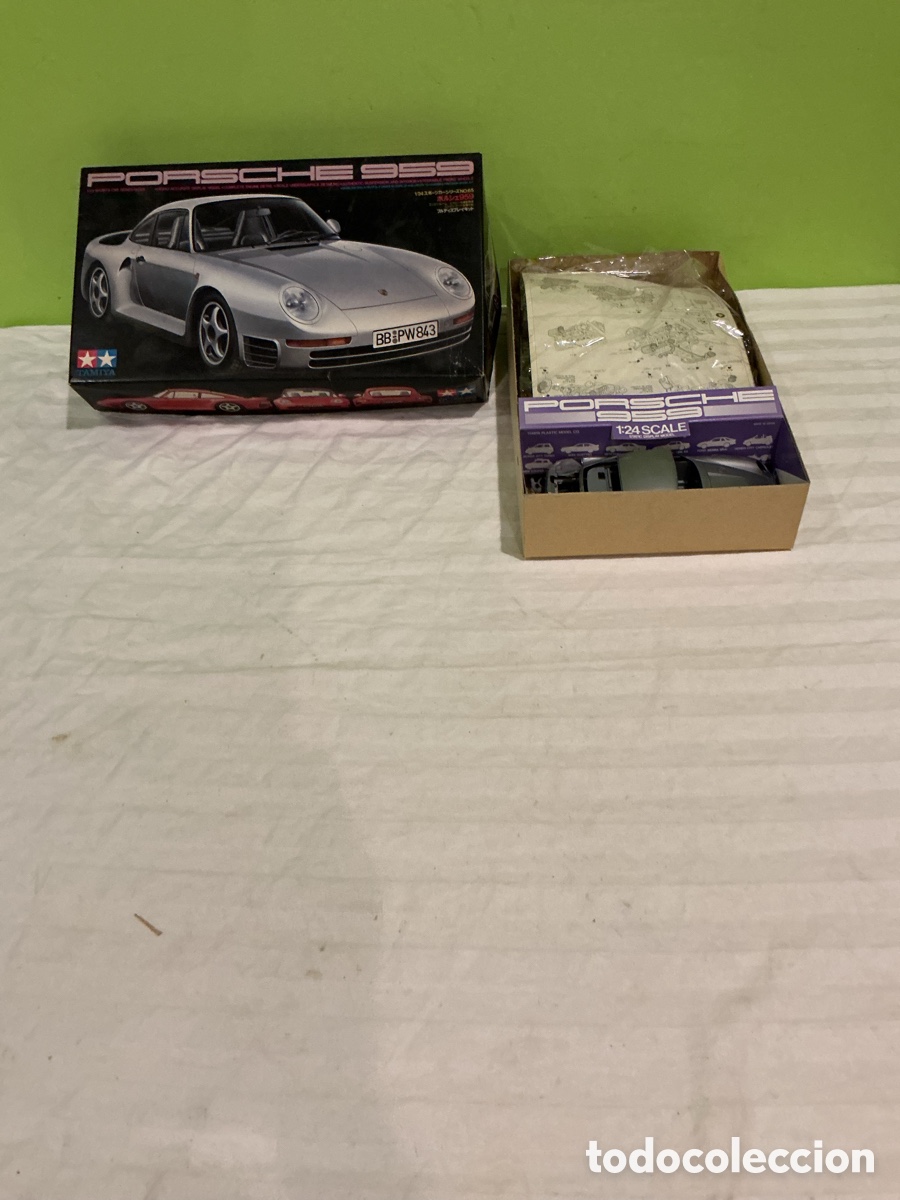 Maquetas: Maqueta Tamiya Porsche 959 Escala 1/24 &ndash; Kit de Montaje en Caja Original