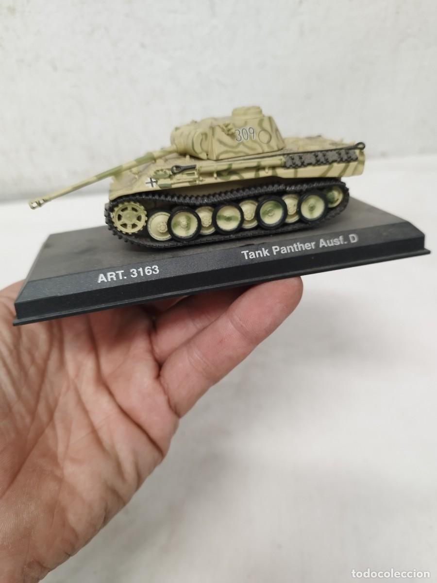 Maquetas: Tanque carro de combate. CDC Armour Collection 3163 - Tanque Panther Ausf. D 1:72 Diecast Metal.
