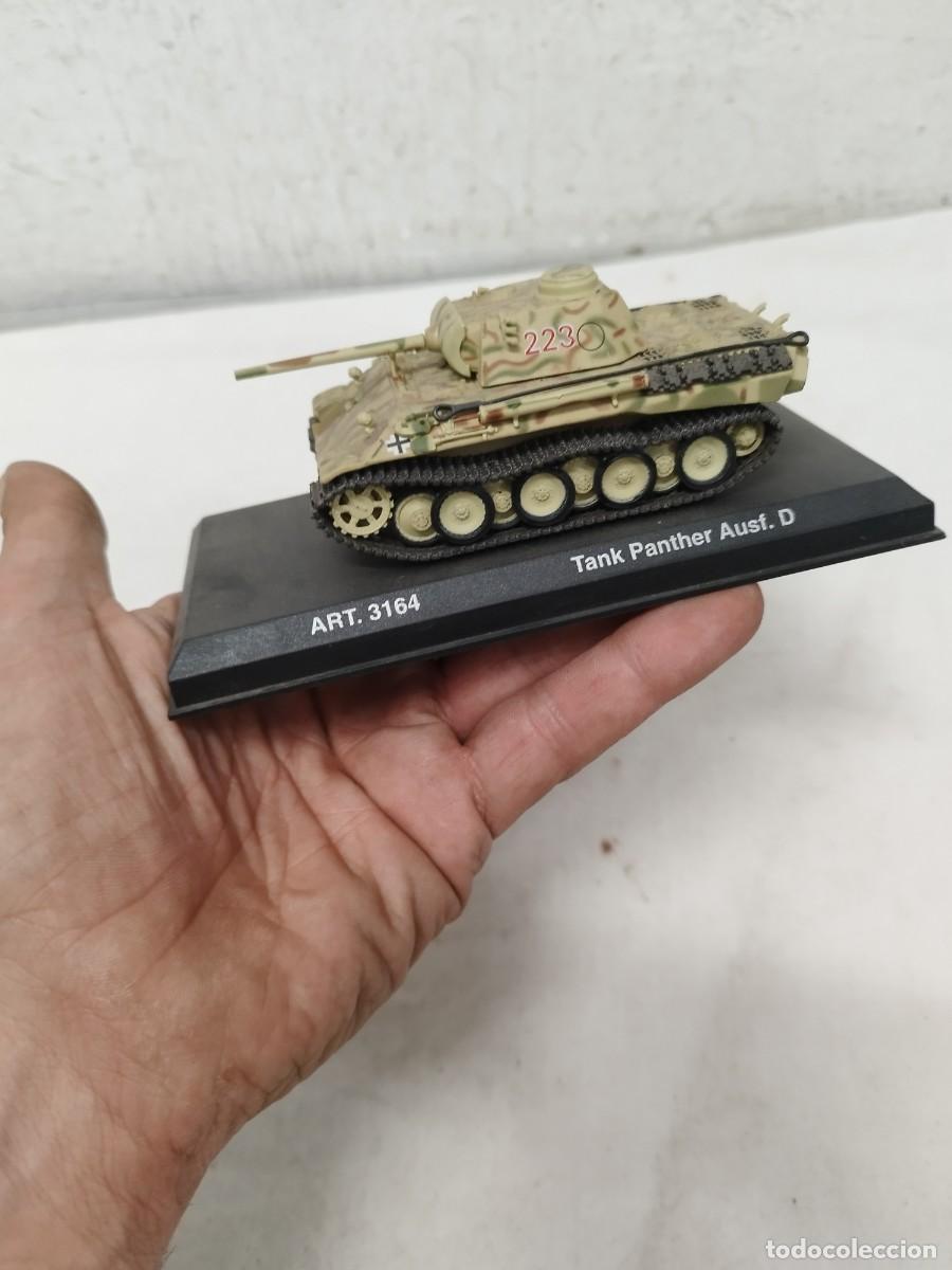 Maquetas: Miniatura Tanque Alem&aacute;n Panther Ausf. D segunda Guerra Mundial.