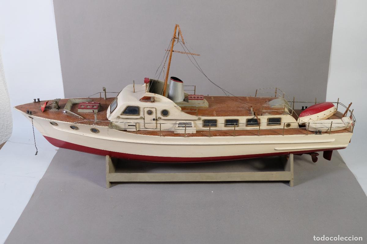 Maquetas: Modelo de Barco Condor a escala Graupner a&ntilde;os 50-60