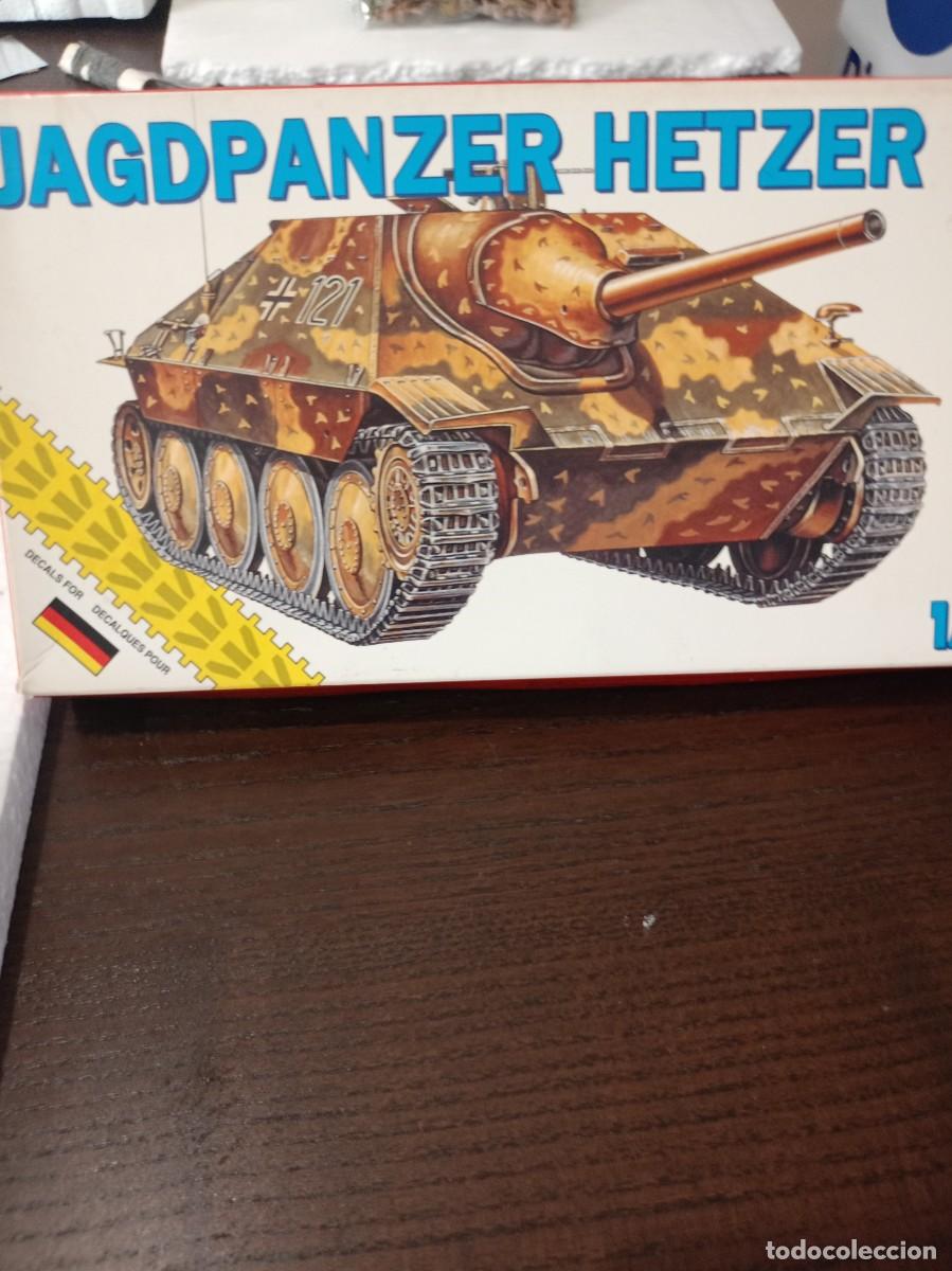 Maquetas: Maqueta Cazacarros Hetzer 1/72 ESCI (Descatalogada)