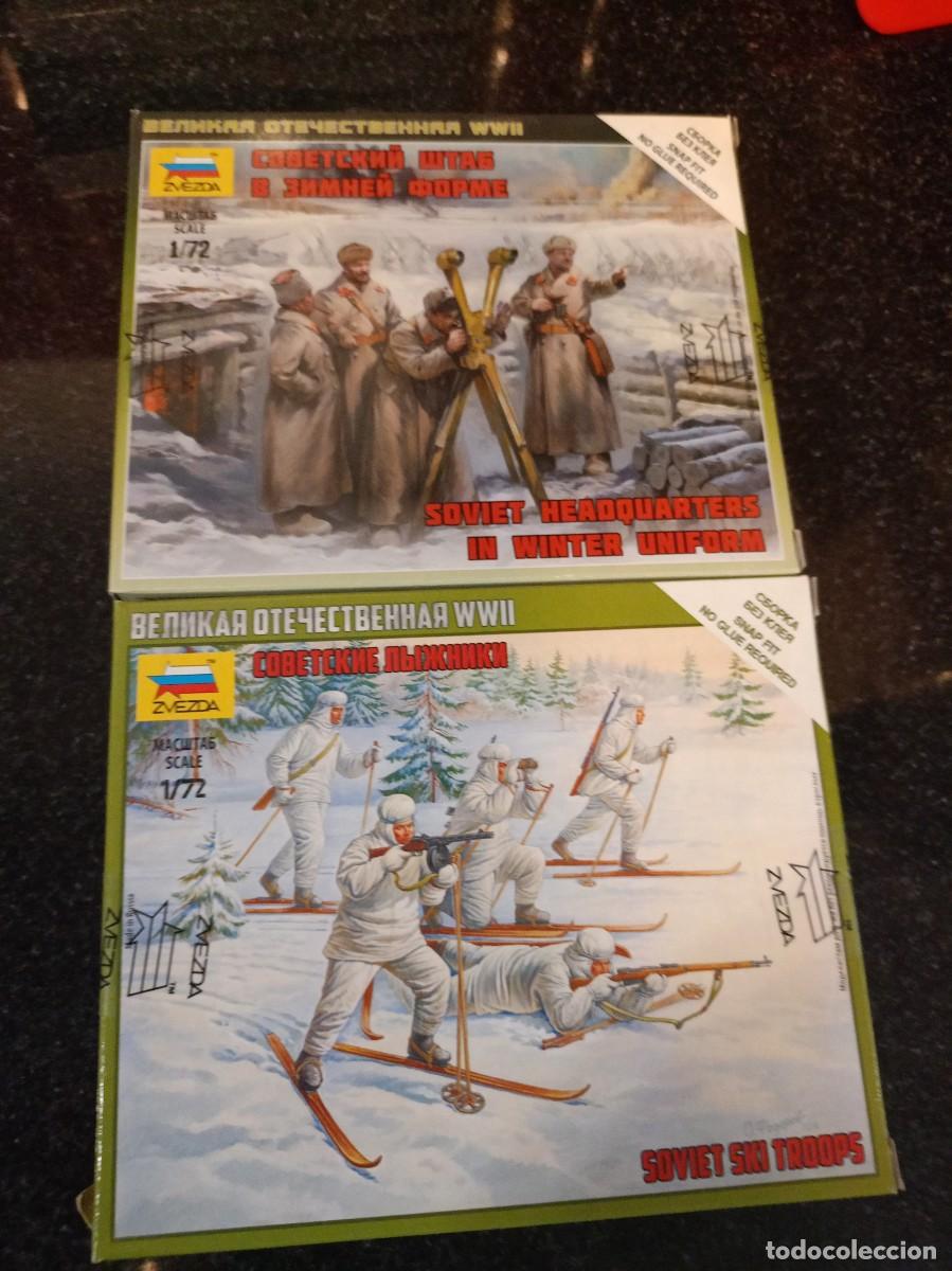 Maquetas: pack para recrear el Frente Oriental en invierno o la Guerra de Invierno! Nuevo con etiquetas&middot;zvezda