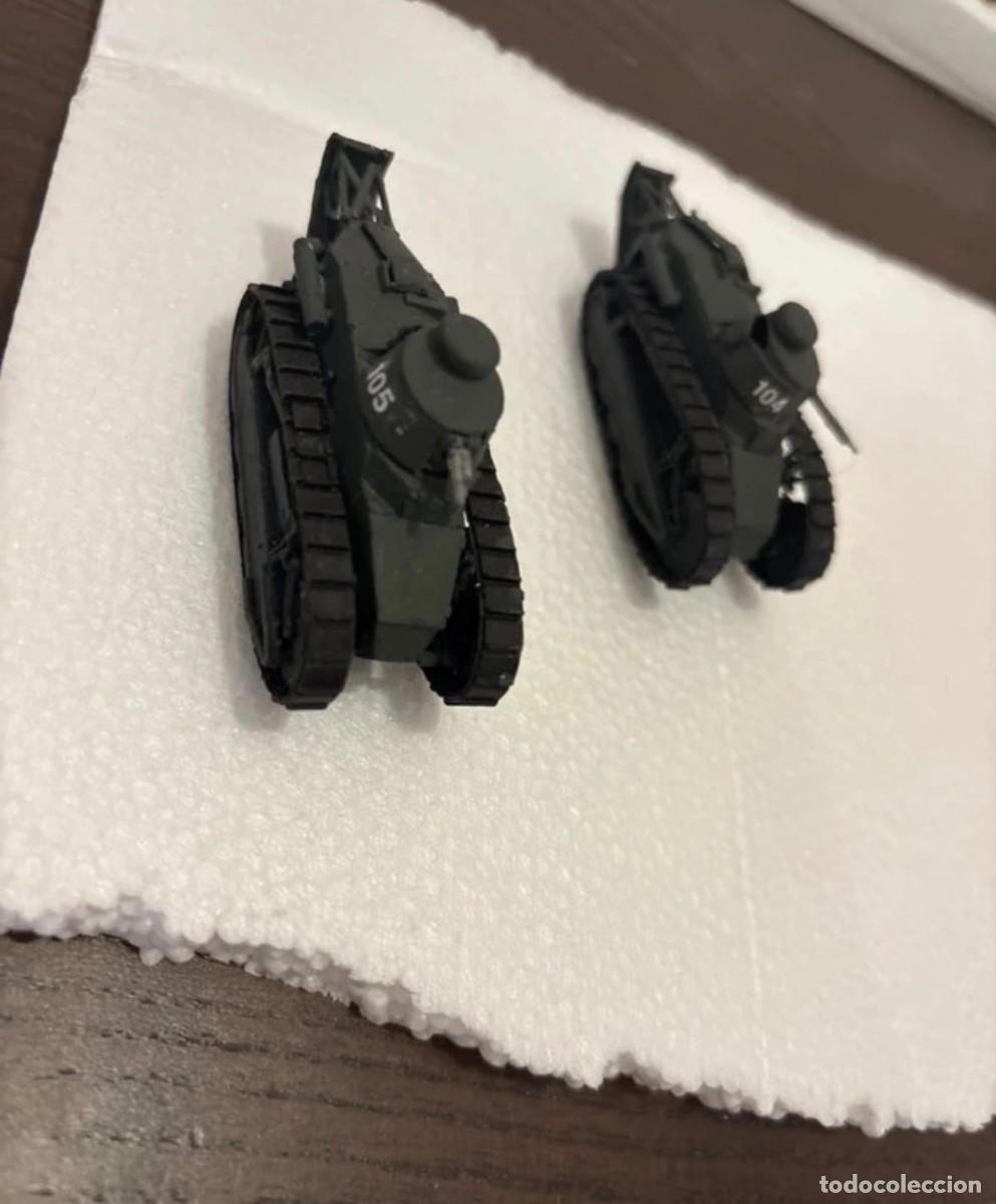 Maquetas: Maqueta Militar 1/72Pareja de Tanques Renault FT17 Montados Muy bueno&middot;Heller