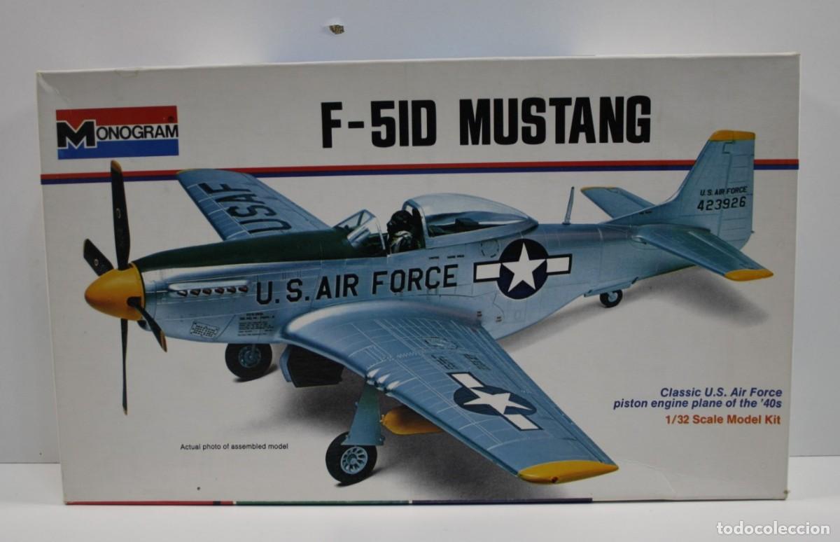 Maquetas: MAQUETA MONOGRAM P-51D MUSTANG 1/32
