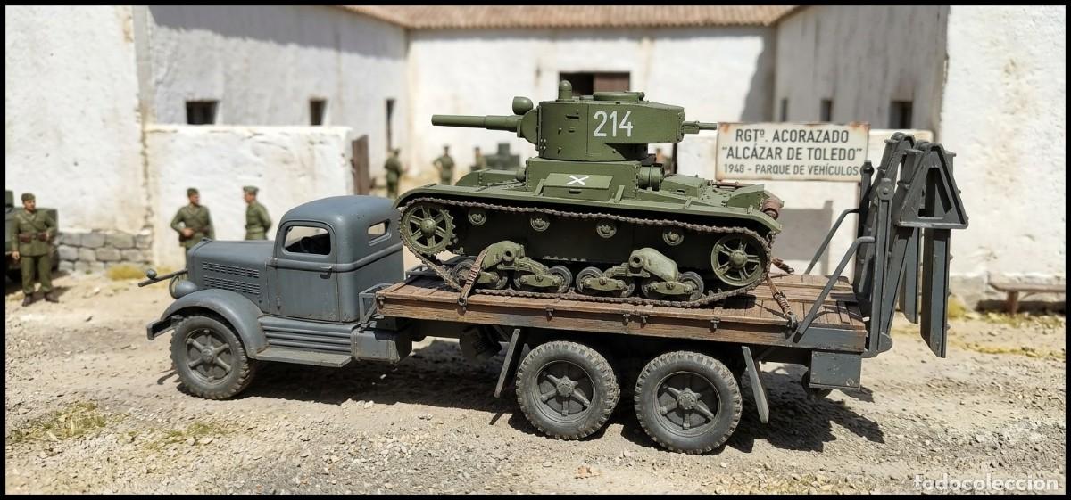Maquetas: Maqueta para montar y pintar - Veh&iacute;culo militar . White 920 + T26B - 1/72