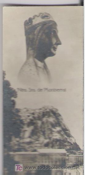 Collectables Bookmark: NTRA SRA DE MONTSERRAT      *MARCAPAGINAS   ANTIGUO *