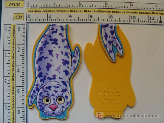 Collectables Bookmark: MARCAP&Aacute;GINAS INFANTIL. ANIMAL: FOCA. LE&Oacute;N MARINO. PERFECTOS .