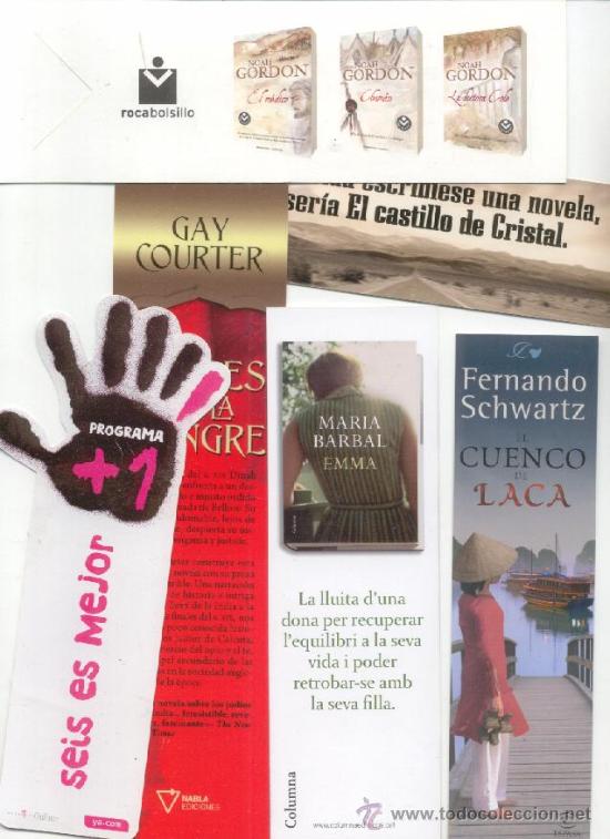 Coleccionismo marcap&aacute;ginas: Lote de 6 Marcap&aacute;ginas - Foto 1