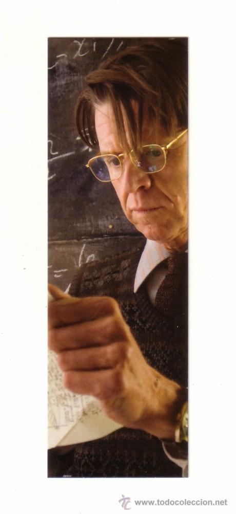 Sammeln von Lesezeichen: -66915 MARCAPAGINAS CINE PELICULA LOS CRIMENES DE OXFORD, A&Ntilde;O 2008, JOHN HURT