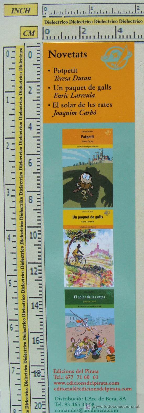 Collezionismo Segnalibri: MARCAP&Aacute;GINAS DE LITERATURA: LIBROS INFANTILES EN CATAL&Aacute;N. POTPETIT. UN PAQUET DE GALLS.