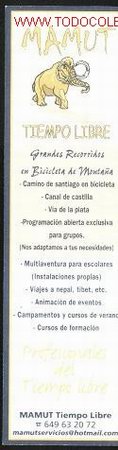 Coleccionismo marcap&aacute;ginas: marcap&aacute;ginas o punto de libro - publicitario - Foto 1