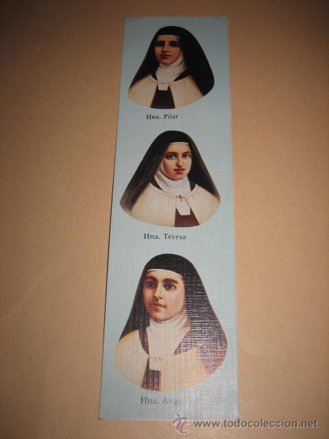 Collectionnisme Marque-pages: MARCAPAGINAS   ORACION    CARMELITAS DESCALZAS