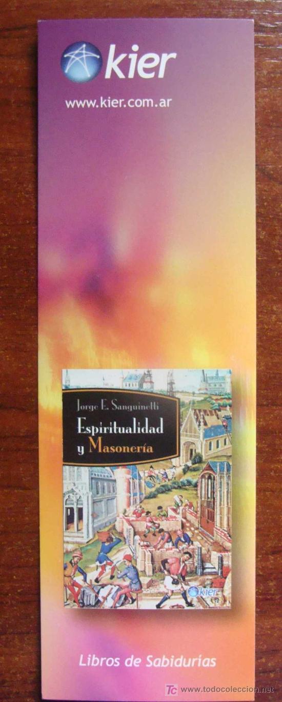 Coleccionismo Marcap&aacute;ginas: MARCAP&Aacute;GINAS DE LITERATURA DE ARGENTINA. ARTE Y MASONER&Iacute;A. PABLO MATEO TESIJA.