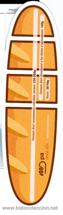 Coleccionismo Marcap&aacute;ginas: Marcap&aacute;ginas/calendario 2010 - PA CADA DIA - Barra de pan (en catal&aacute;n)