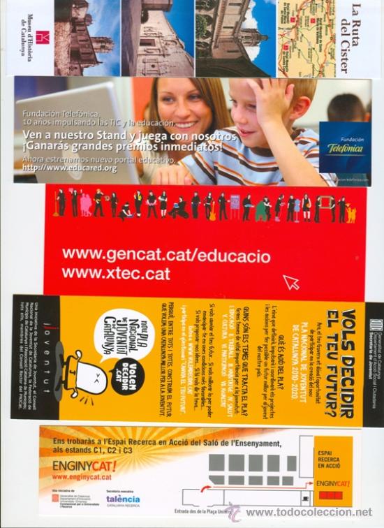Coleccionismo marcap&aacute;ginas: 5 marcap&aacute;ginas variados - Foto 1