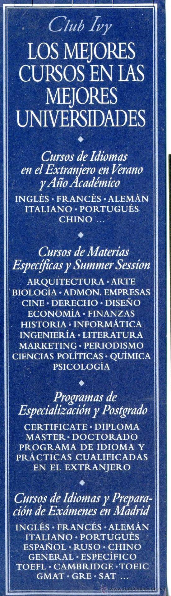 Coleccionismo marcap&aacute;ginas: MARCAPAGINAS - CLUB IVY - ENSE&Ntilde;ANZA - Foto 1