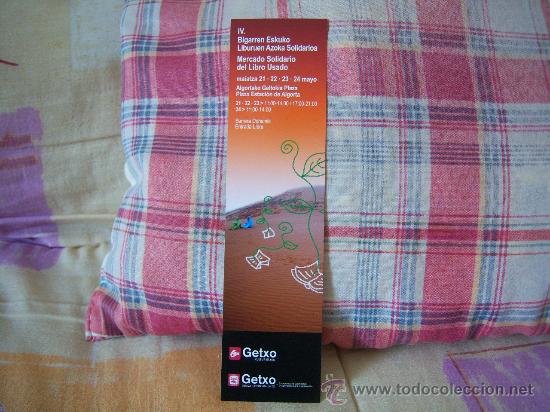 Coleccionismo marcap&aacute;ginas: IV. MERCADO SOLIDARIO DEL LIBRO USADO GETXO - Foto 1