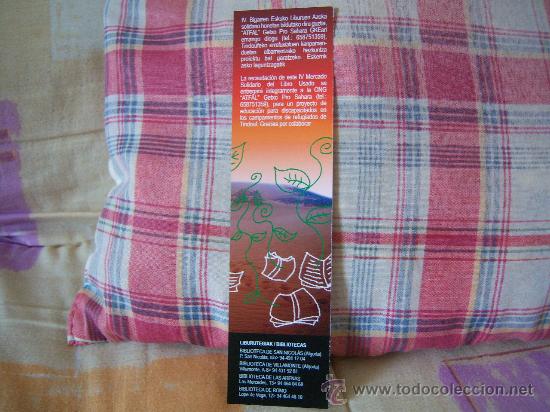 Coleccionismo marcap&aacute;ginas: IV. MERCADO SOLIDARIO DEL LIBRO USADO GETXO - Foto 2
