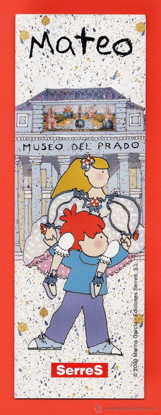 Coleccionismo Marcap&aacute;ginas: punto libro / marcapaginas - mateo - los ni&ntilde;os y el arte - museo del prado - ed. serres