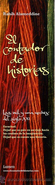 Coleccionismo Marcap&aacute;ginas: marcapaginas - el contador de historias - lumen