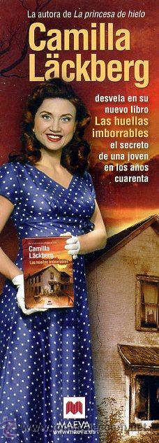 Coleccionismo marcap&aacute;ginas: marcapaginas - maeva - LAS HUELLAS IMBORRABLES - Foto 1
