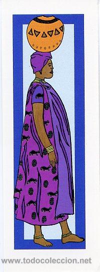 Coleccionismo Marcap&aacute;ginas: marcapaginas - DOVER / libreria gaudi MADRID - typical woman's dress kenya - AFRICA mujer vestido