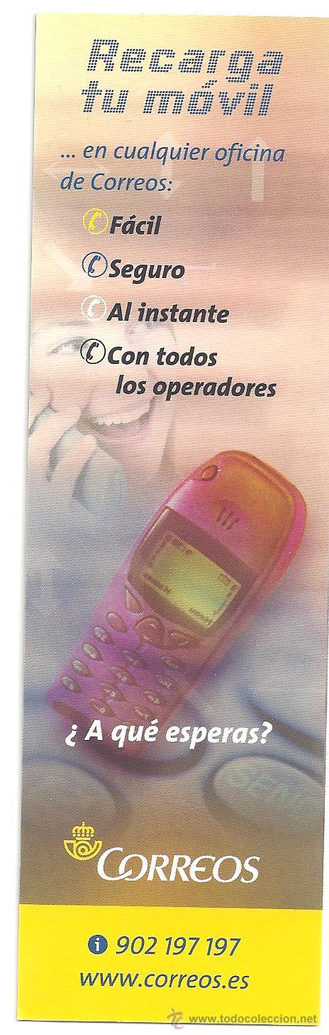 Coleccionismo marcap&aacute;ginas: Marcapaginas Correos On line - Foto 1